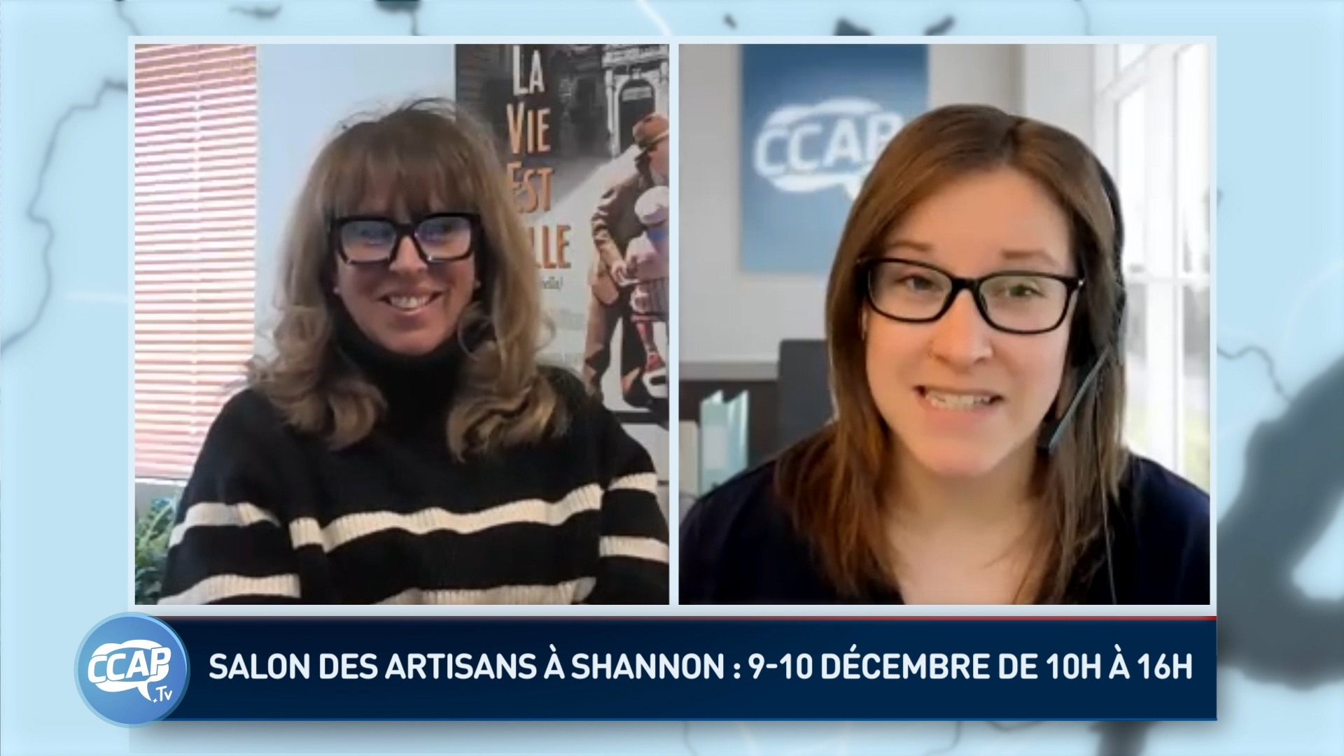 12e édition du Salon des artisans de Shannon les 9 10 décembre 2023