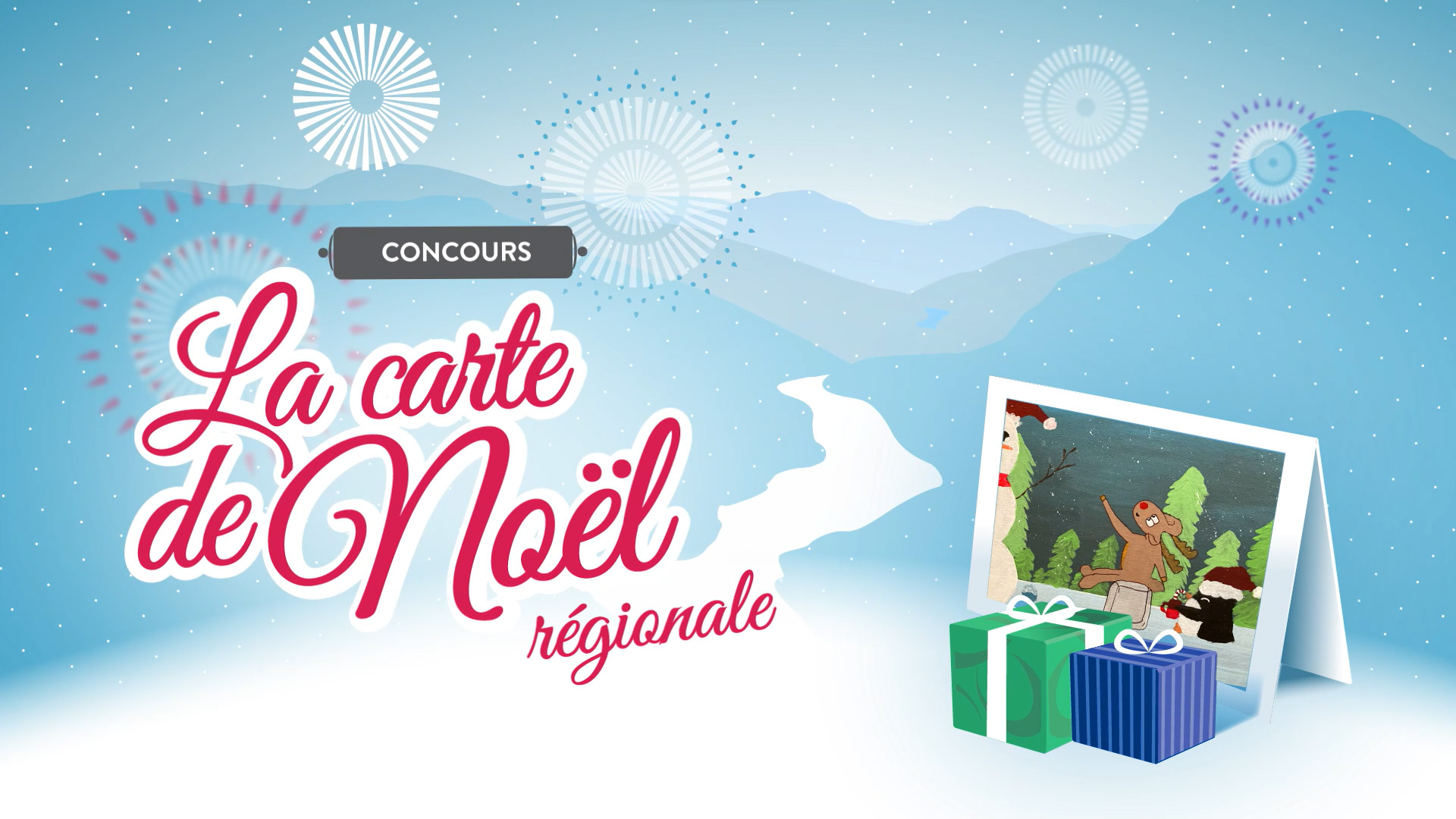 Le concours de la Carte régionale de Noël de la MRC de retour pour une